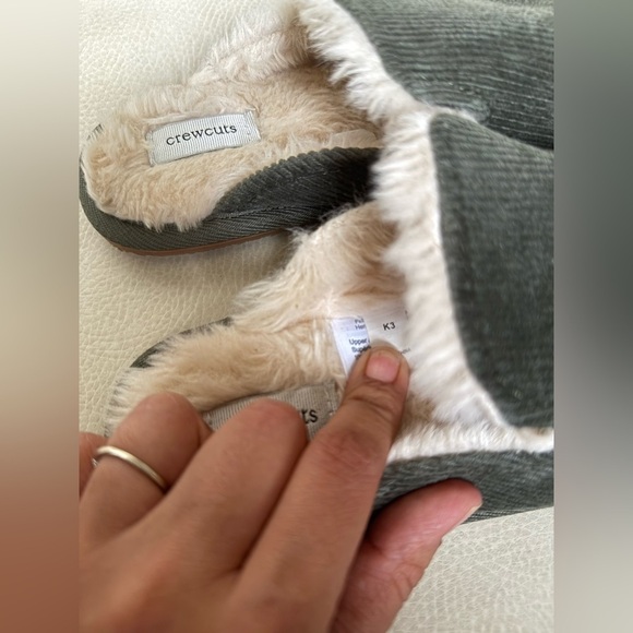 J. Crew crewcuts boy corduroy Slippers - Picture 5 of 9